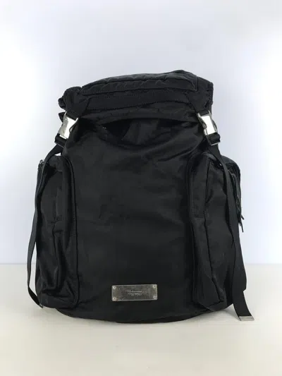 Pre-owned Undercover Nylon Utility Backpack In Black