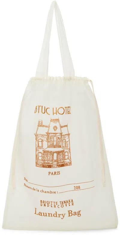 Undercover Off-white Brigitte Tanaka Edition Uc2d1b04 Tote In Ivory