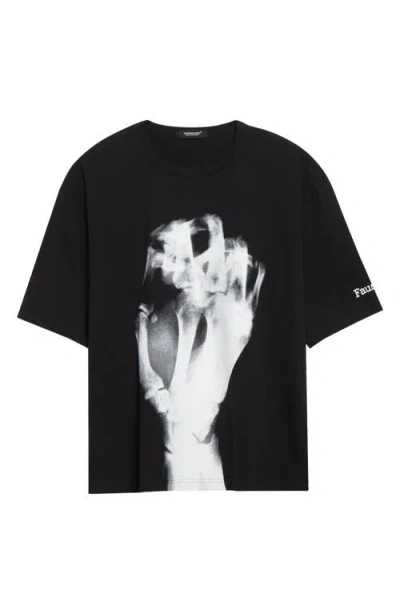 UNDERCOVER UNDERCOVER OVERSIZE FAUST GRAPHIC T-SHIRT