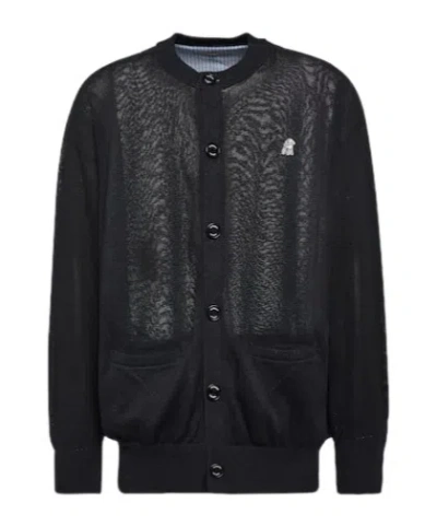 Undercover Oversized Cardigan In Black
