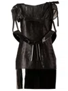 Undercover Oversized Dres In Black