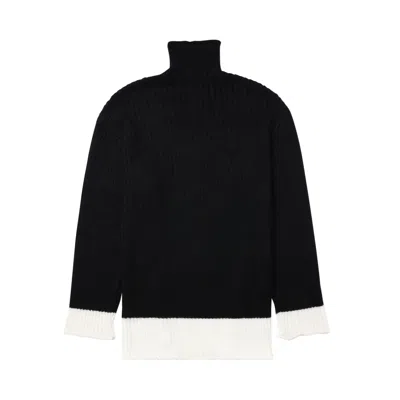 Pre-owned Undercover Oversized Knitted Sweater 'black' | Men's Size 5
