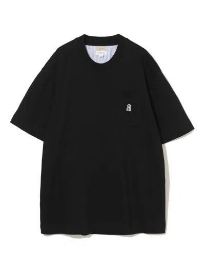 Undercover Oversized Pocket T-shirt In Black