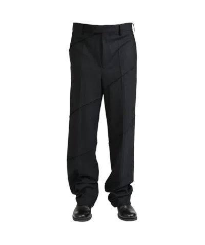 Undercover Ovis Aries Open-line Casual Pants In Black