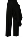 Undercover Panel Detailing Trouser In Schwarz