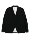 Undercover Paneled Blazer In Black