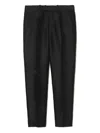 Undercover Panelled Wool Pants In Black