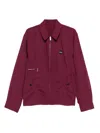 Undercover Patch-detail Bomber Jacket In Burgundy