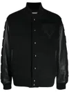 Undercover Patch-detail Buttoned Bomber Jacket In Black