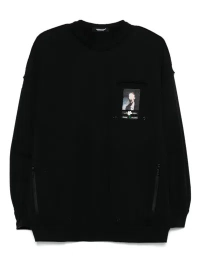 UNDERCOVER PATCH-DETAIL SWEATSHIRT