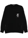 Undercover Patch-detail Sweatshirt In Black