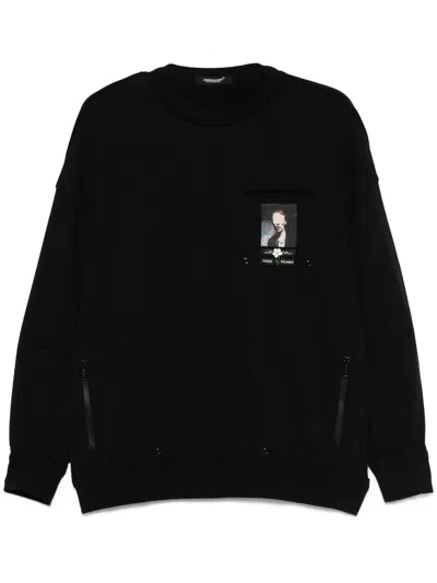 UNDERCOVER PATCH-DETAIL SWEATSHIRT