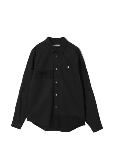 Undercover Patch-pocket Shirt In Black