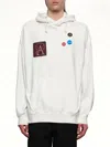 Undercover Patchwork Hoodie In White