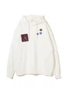 Undercover Patchwork Hoodie In White
