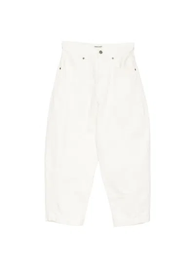Undercover Patchwork Panelled Jeans In White