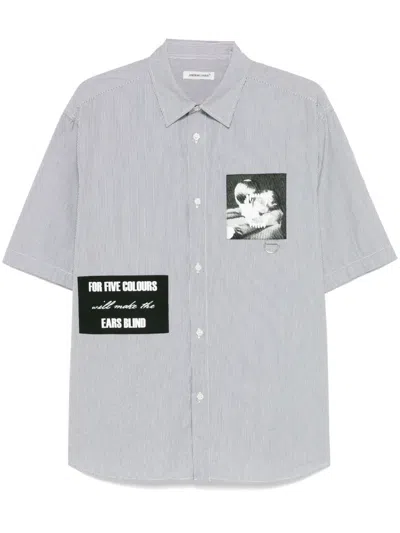 UNDERCOVER PATCHWORK SHIRT