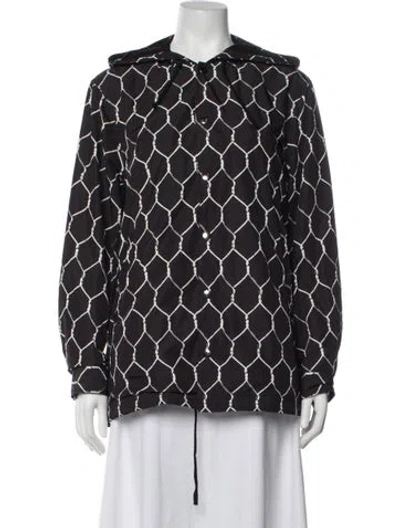 Pre-owned Undercover Patterned Jacket In Black