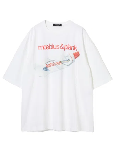 Undercover Photographic Print Crew Neck Short Sleeve T-shirt In White