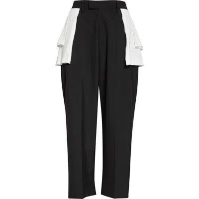 Undercover Pinstripe Pants In Black
