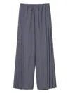 Undercover Pleated-panel Trousers In Gray