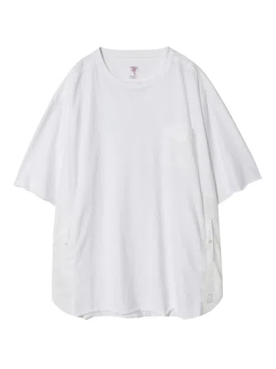 Undercover Pocket Button T-shirt In White