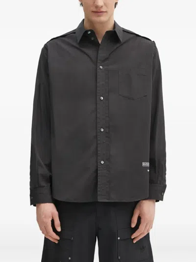 Undercover Pocket-detail Shirt In Black