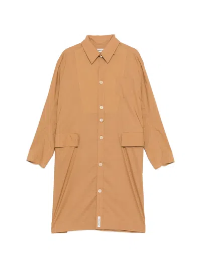 Undercover Pocket Panelled Shirt In Neutral