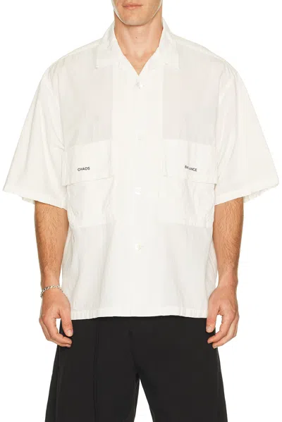 Undercover Pocket Shirt In White