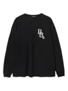 Undercover Poem-print Long-sleeve Sweatshirt In Black