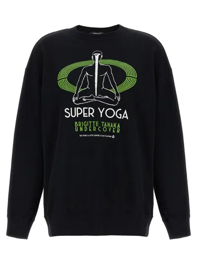 Undercover Print Sweatshirt In Black