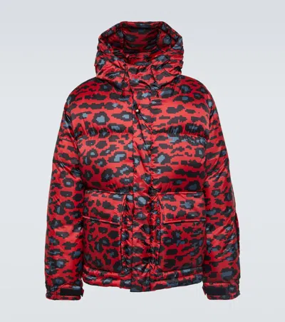 UNDERCOVER PRINTED DOWN JACKET