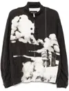 Undercover Printed Jacket In Black