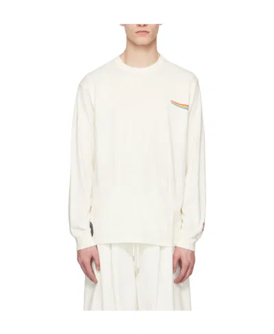 Undercover Printed Long-sleeved T-shirt In White