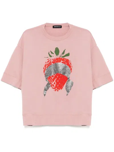Undercover Printed Sweatshirt In Purple