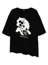 Undercover Printed T-shirt In Black