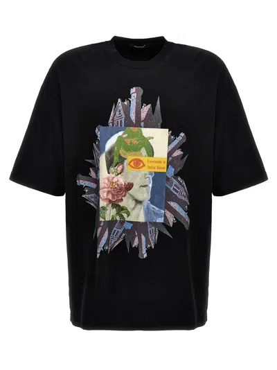 Undercover Printed T-shirt In Black