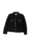 Undercover Printed-hem Jacket In Black