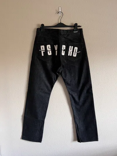 Pre-owned Undercover Psycho Chenille Jeans