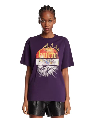 Undercover Purple Printed T-shirt