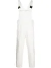 Undercover Off-white Adjustable Overalls In White
