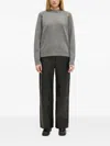 Undercover Raglan-sleeve Button-detail Jumper In Gray