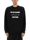 Undercover Men's Sweatshirt With Print In Black