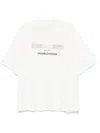Undercover Relaxed-fit Graphic Print T-shirt With Crew Neck In White