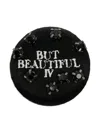 Undercover Rhinestone-embellished Silk Brooch In Black