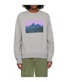Undercover Rib Round-neck Sweater In Gray