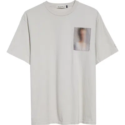 Undercover Robert Bosisio Patch T-shirt In Light Beige Gray