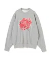 Undercover Graphic-print Cotton Sweatshirt In Gray