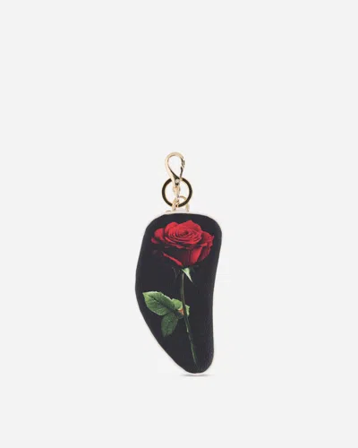 Undercover Rose Pvc Pouch In Black