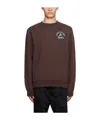 Undercover Round Neck Long-sleeved Sweater In Black